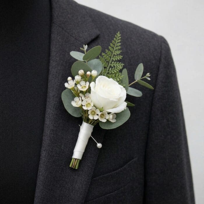 Willow Collection – Groomsmen Buttonhole