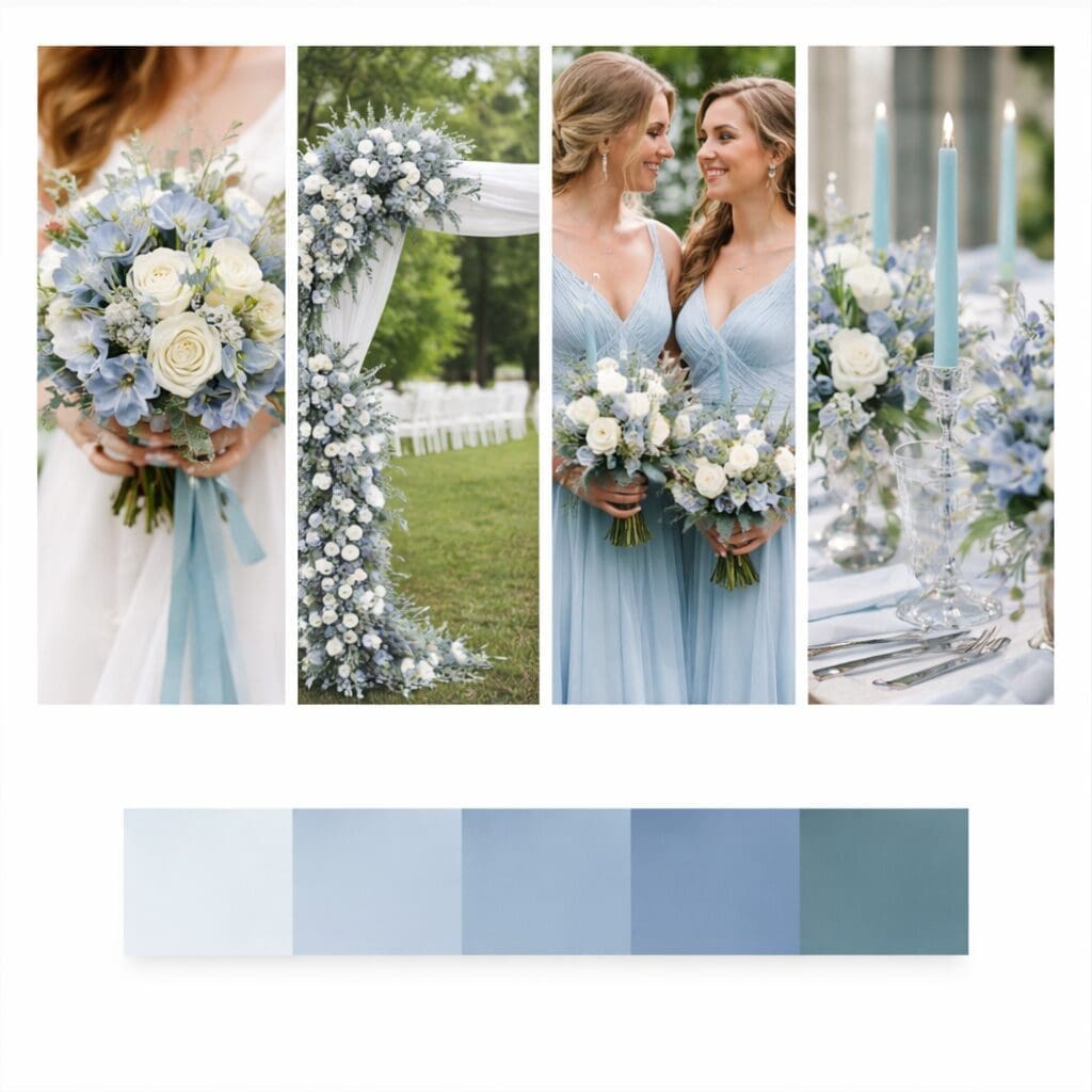 Soft Blues & Cool Tones