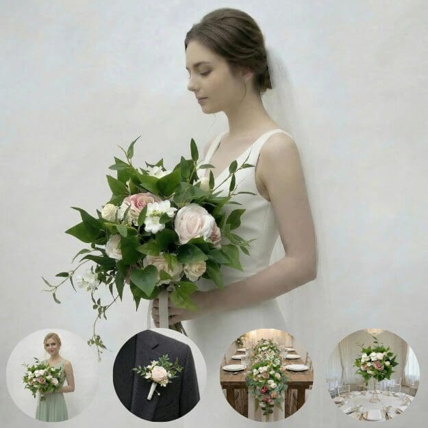 Emerald Collection Wedding Flowers Trial Pack